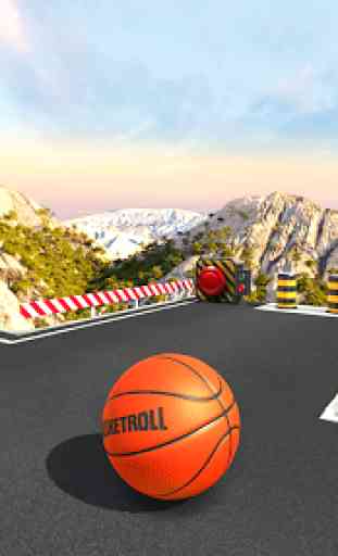 BasketRoll: Rolling Ball Game 2