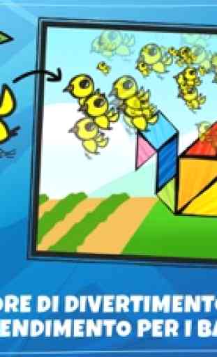 Swipea Puzzle Tangrams per Bambini: Navi 3