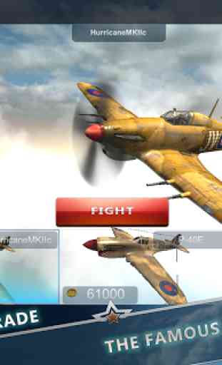 WW2 combattimento aereo 3D 3