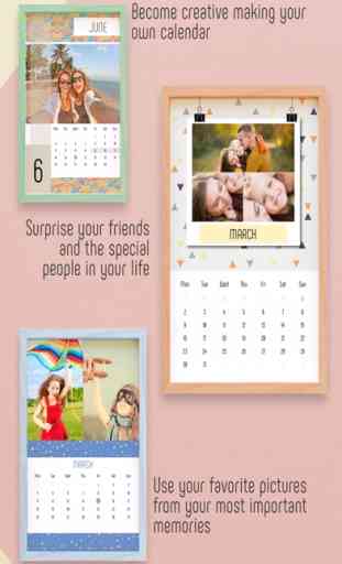 personalizzare il tuo calendar 2