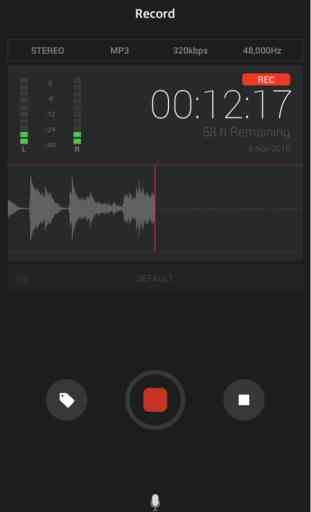 Awesome Voice Recorder X PRO 1