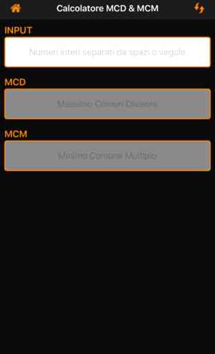 Calcolatore MCD & MCM+ 2