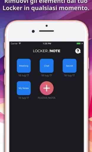 Locker: Nascondi note,foto,app 3