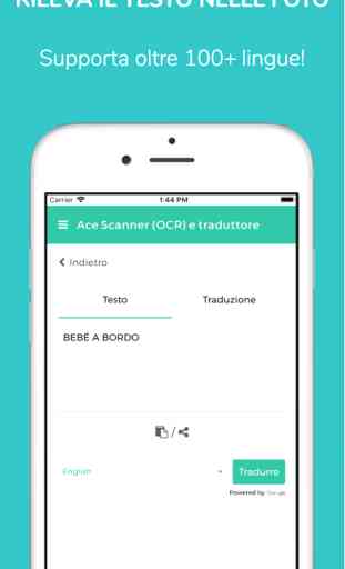 Ace Scanner (OCR) e traduttore 2