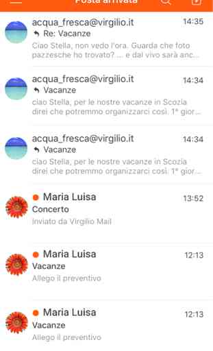 Virgilio Mail - Email App 4