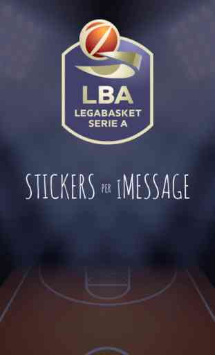 LBA stickers - LegaBasket Serie A 1