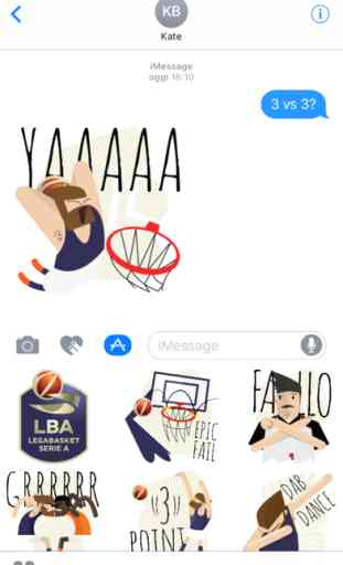 LBA stickers - LegaBasket Serie A 3