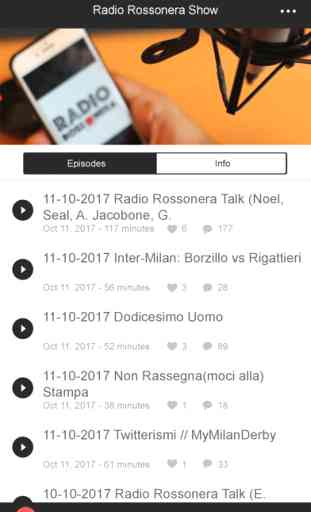 Radio Rossonera - podcast 1