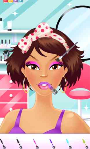 Make-Up Girls - gioco di trucco per bambine realizzato da Pazu 3
