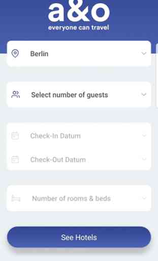 a&o Hostels App 1