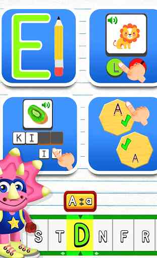ABC Dinos: Imparare l'alfabeto - Prescolare 4
