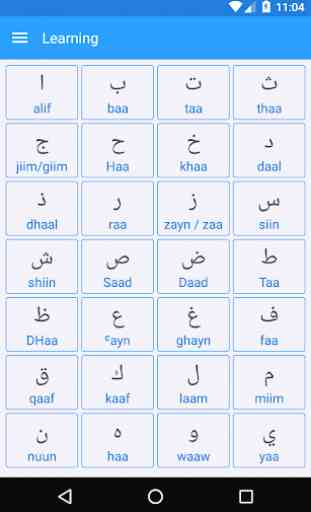 Alfabeto Arabo, Scrittura Di Lettere Arabe 2