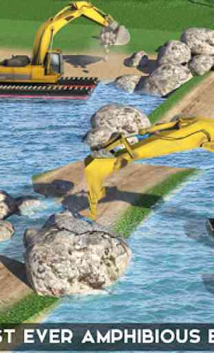 Anfibio Escavatore Simulatore: Construction Crane 1