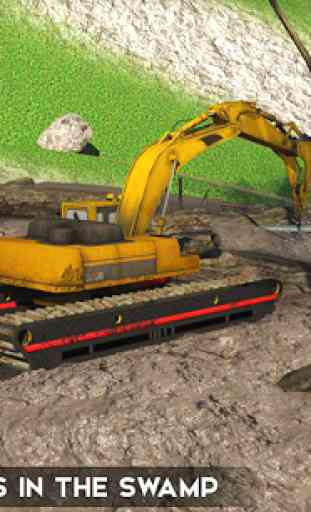 Anfibio Escavatore Simulatore: Construction Crane 3