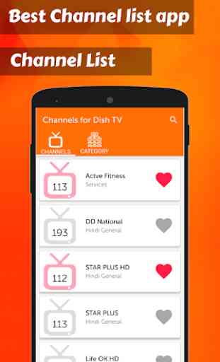 App for Dish India Channels-Dish tv Channels Guide 3