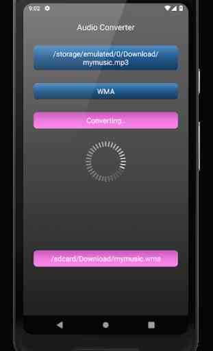 Audio Converter: mp4, mp3, wav, m4a, aac etc. 4