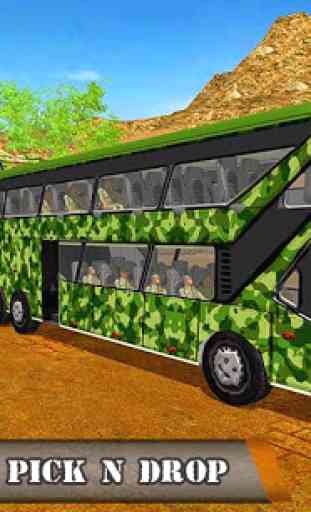 Autobus di guida dell'esercito - trasportatore 1