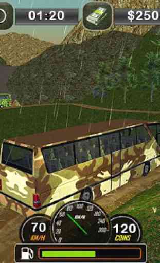 Autobus di guida dell'esercito - trasportatore 3