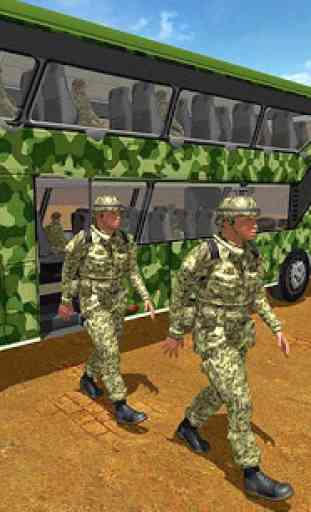 Autobus di guida dell'esercito - trasportatore 4