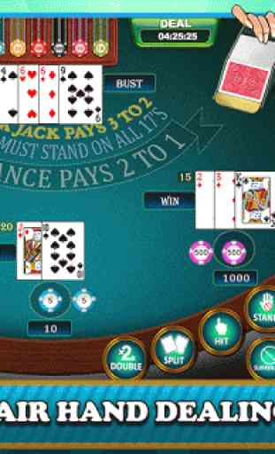 BlackJack -21 Casino Card Game 4