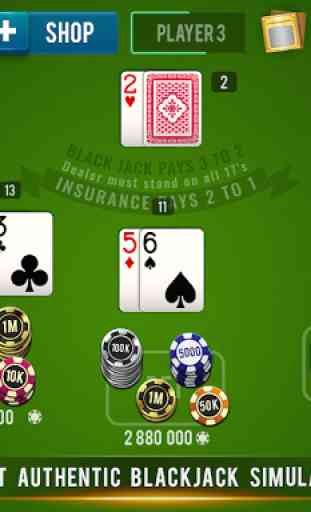 Blackjack 21 Casinò Las Vegas- free card game 2020 2