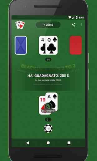 Blackjack: gratis e in italiano 2