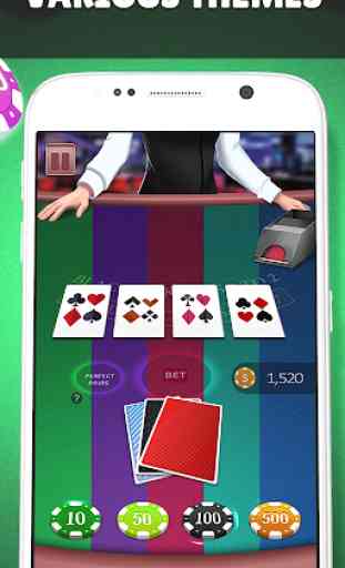 Blackjack - Side Bets - Free Offline Casino Games 3