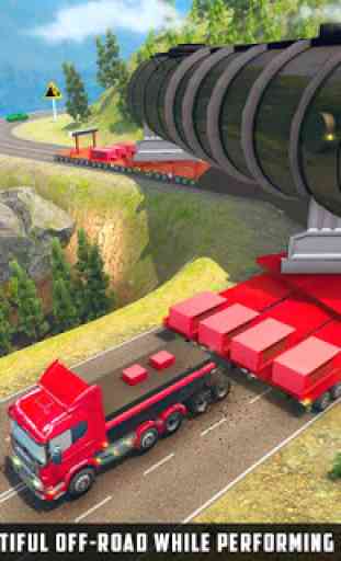 Carico sovradimensionato Cargo Truck Simulator 1