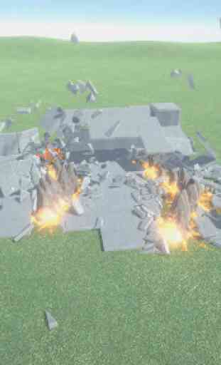 Destruction physics: building demolition sandbox 4