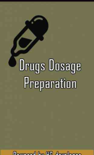 Drugs Dosage 1