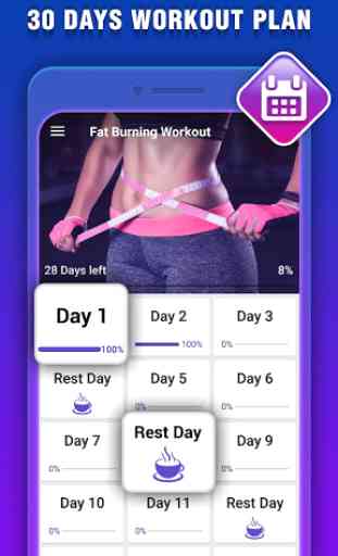 Fat Burning Workout - Belly Fat Workouts for Women 1