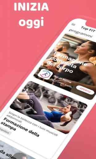 Fitness femminile app dimagrire esercizi palestra 1