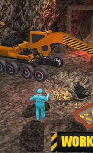 Gold Mine Construction Zone 3D 4