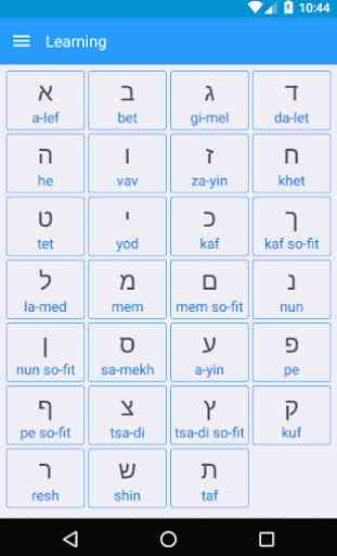 Hebrew Alphabet, Hebrew Letters Writing 2