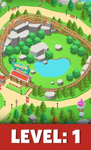 Idle Theme Park Tycoon - Recreation Game 1