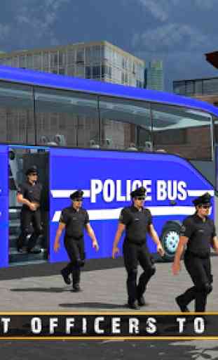 La polizia Bus gioco di guida 3