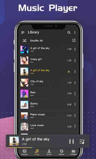 Lettore musicale - Lettore MP3 e lettore audio 4
