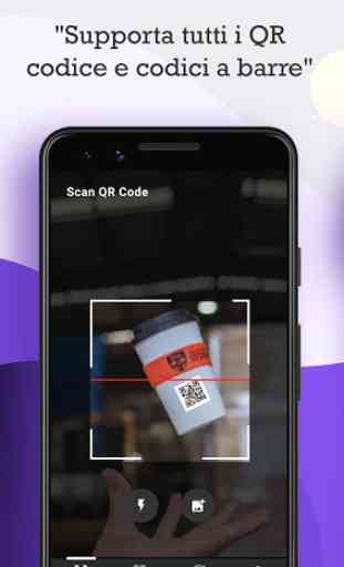 Lo scanner QR: QR code reader & barcode scanner 1