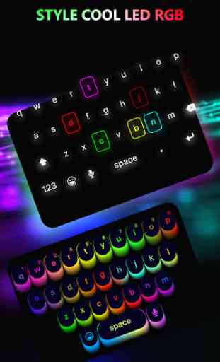 Luci a LED per tastiere - Tastiera meccanica RGB 1