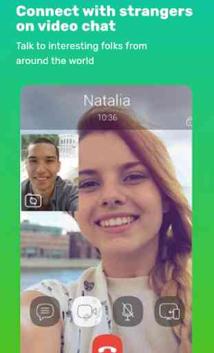 Messenger per chat video casuali, text chat 2