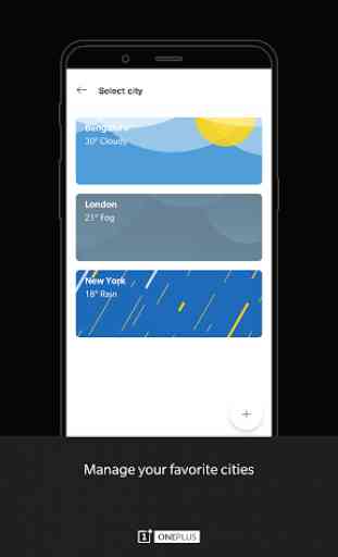 OnePlus Weather 3