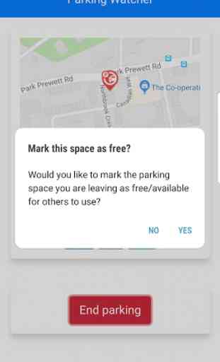 Parking Watcher - Find parking and park your car 4
