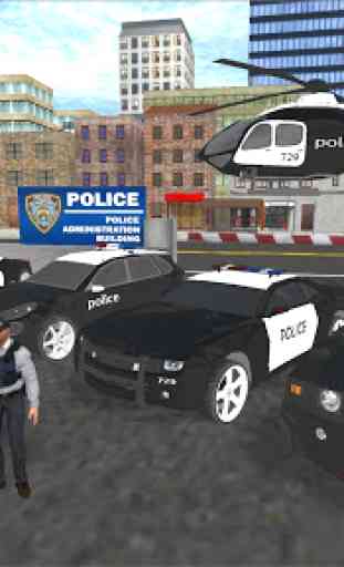 Police and Car Game Simulator 3D 3