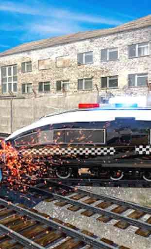 Police Train Simulator 3D: Prison Transport 3