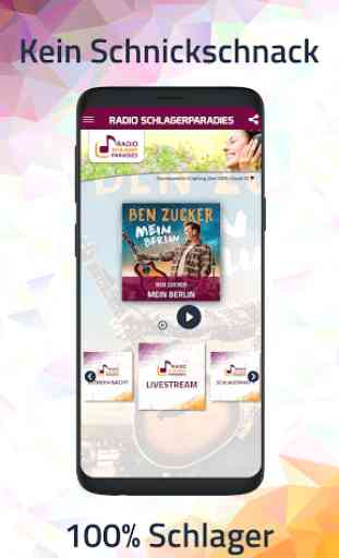 Radio Schlagerparadies - Schlager Charts Musik App 1