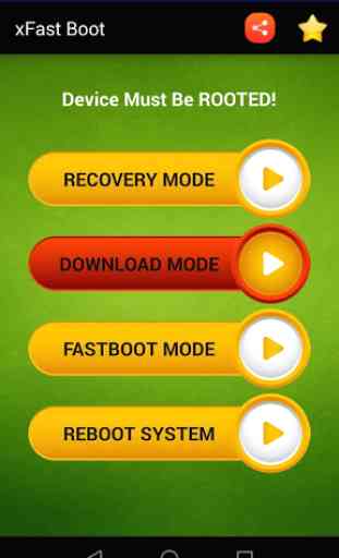 Reboot into Recovery / Download Mode - xFast 4