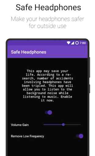 Safe Headphones - Hear Background Noises 1