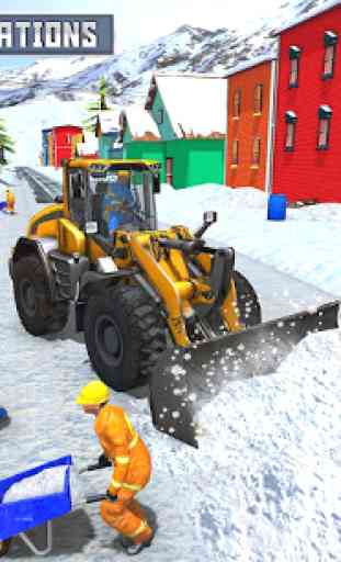 simulatore di escavatore pesante per la neve 2019 1