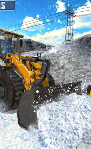 simulatore di escavatore pesante per la neve 2019 4
