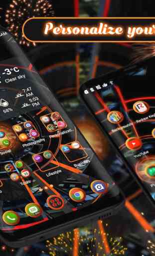 Tema 3D 2020 per Android 2